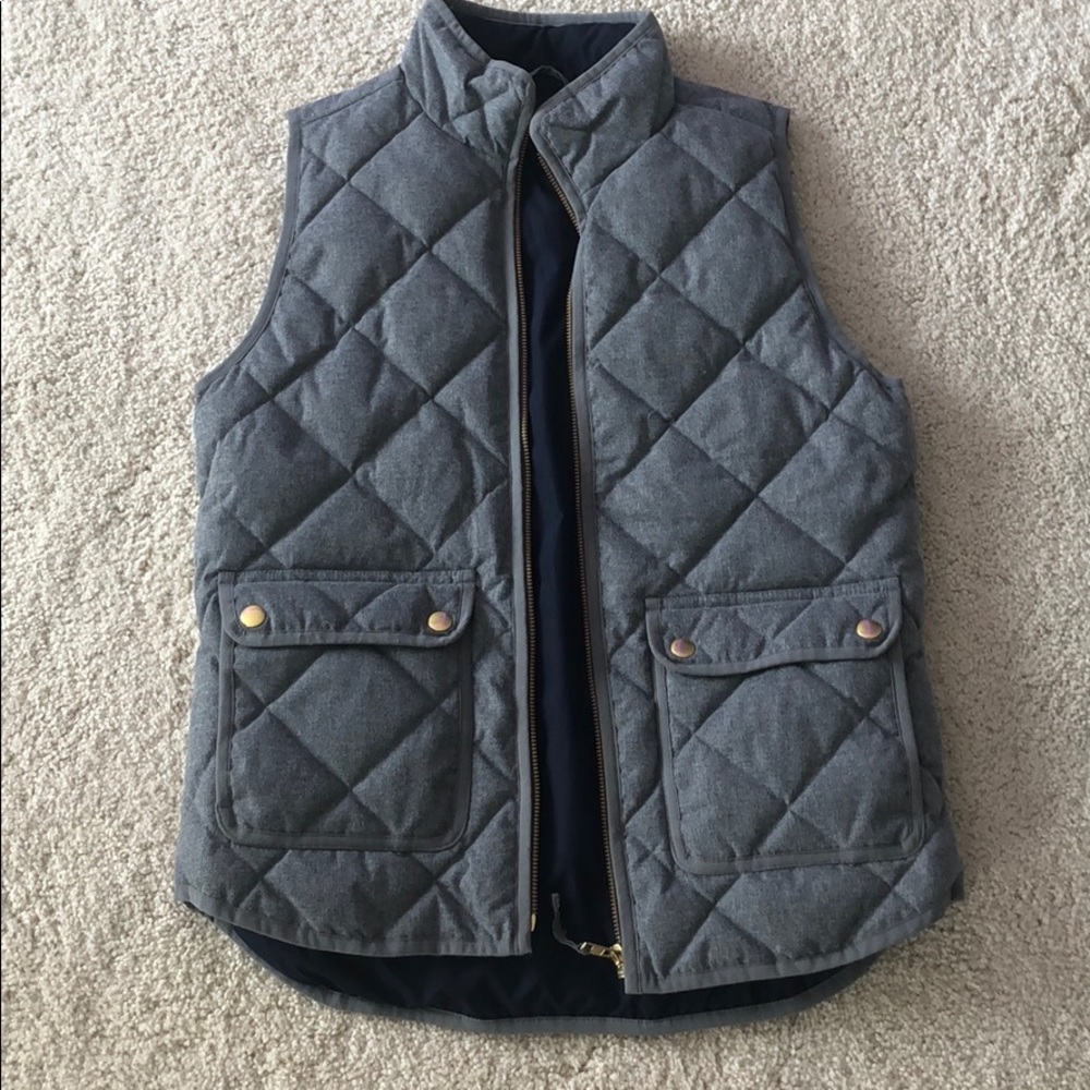 J. Crew Grey Vest